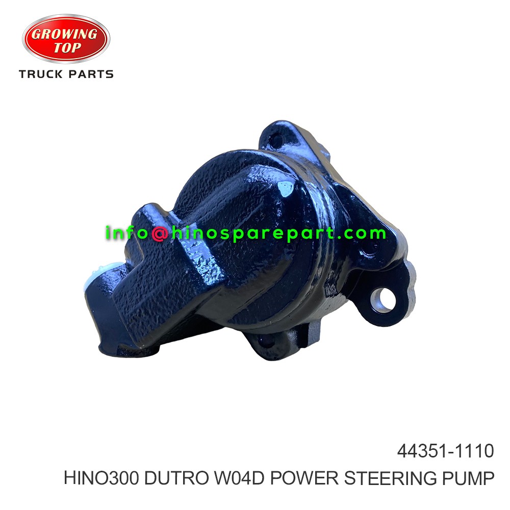 HINO300 DUTRO W04D POWER STEERING PUMP 44351-1110