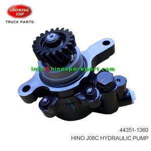 HINO J08C  HYDRAULIC PUMP 44351-1360