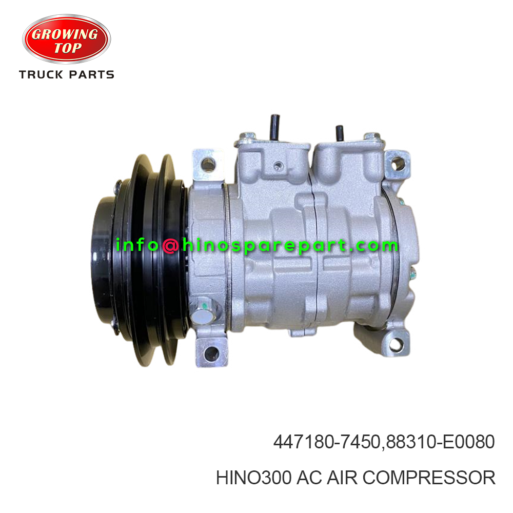 HINO300 AC AIR COMPRESSOR,447180-7450