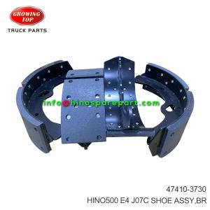 HINO500 E4 J07C  SHOE ASSY BR 47410-3730