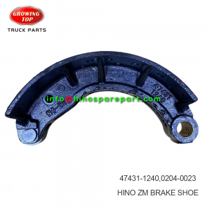 HINO ZM BRAKE SHOE 47431-1240,0204-0023