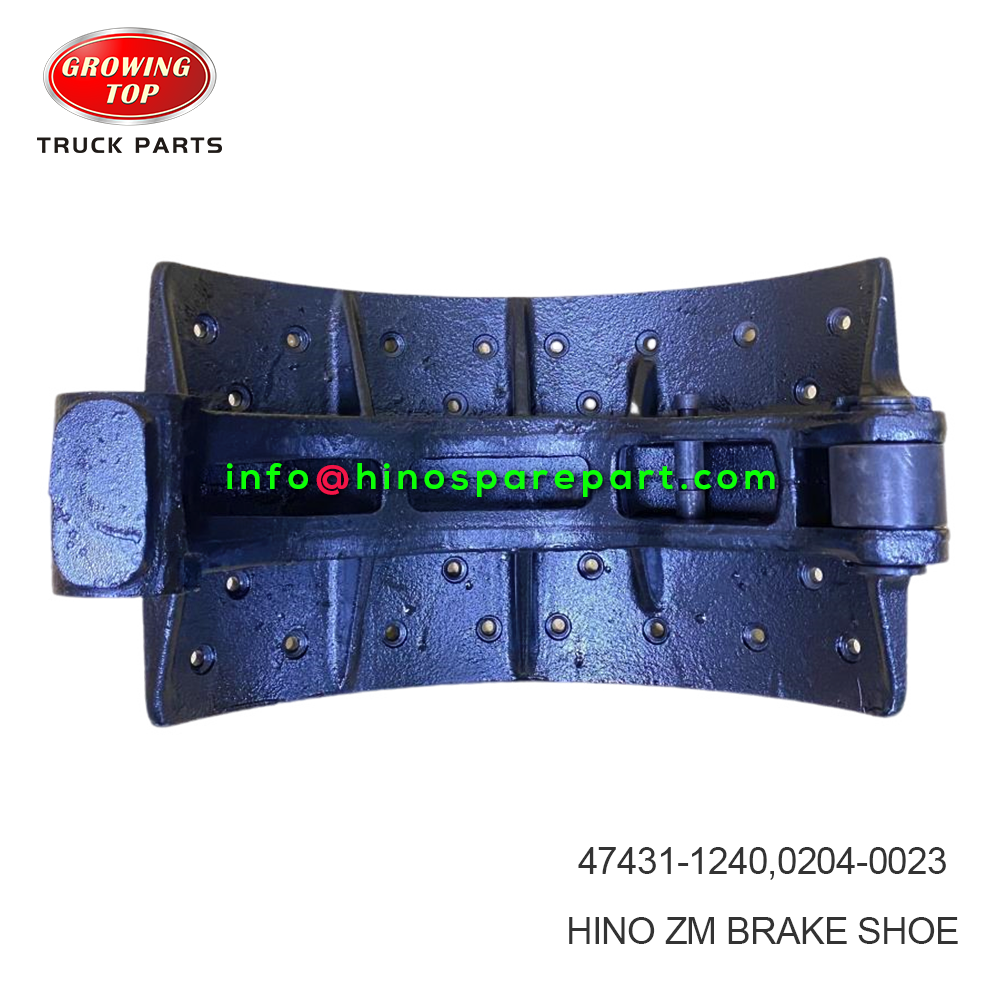 HINO ZM BRAKE SHOE 47431-1240,0204-0023