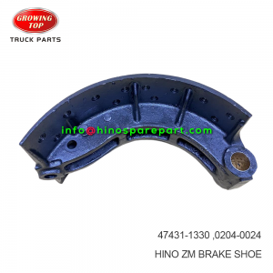 HINO ZM BRAKE SHOE 47431-1330,0204-0024 HINO ZM BRAKE SHOE 47431-1330,0204-0024