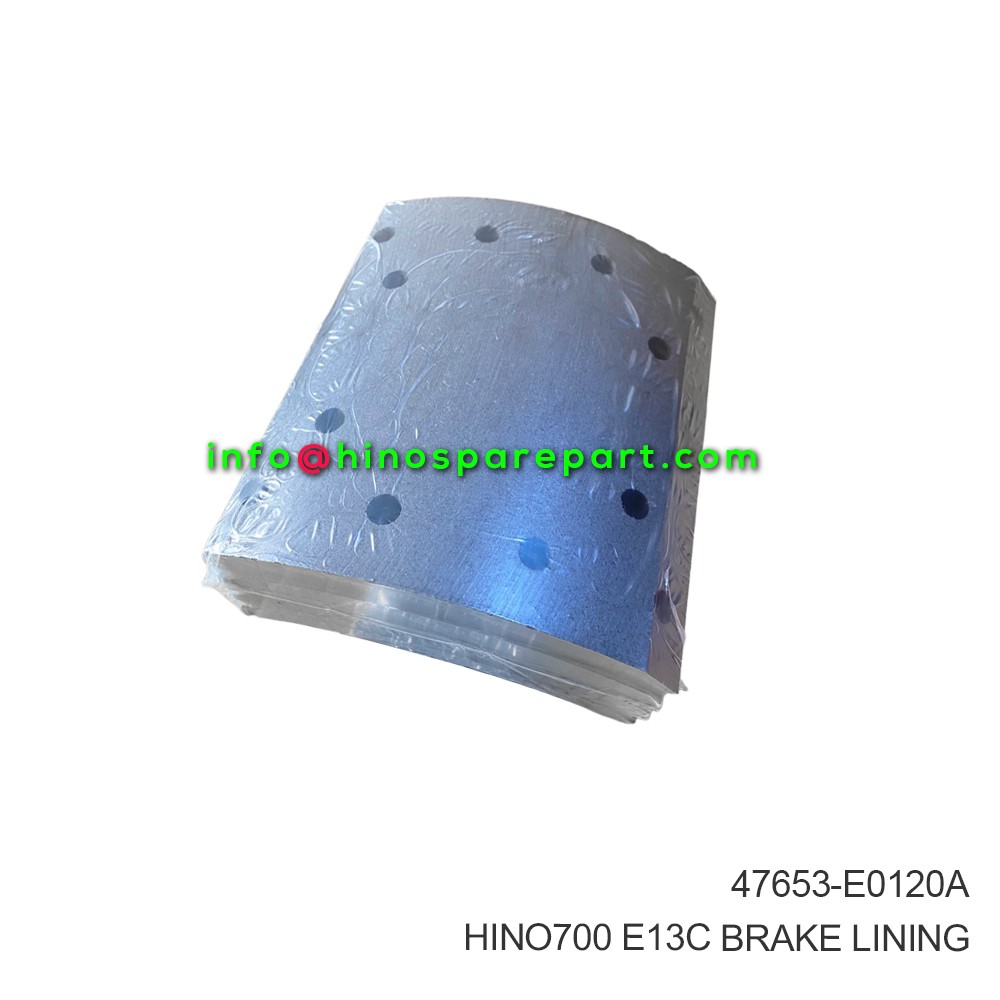 HINO700 E13C BRAKE LINING 47653-E0120A