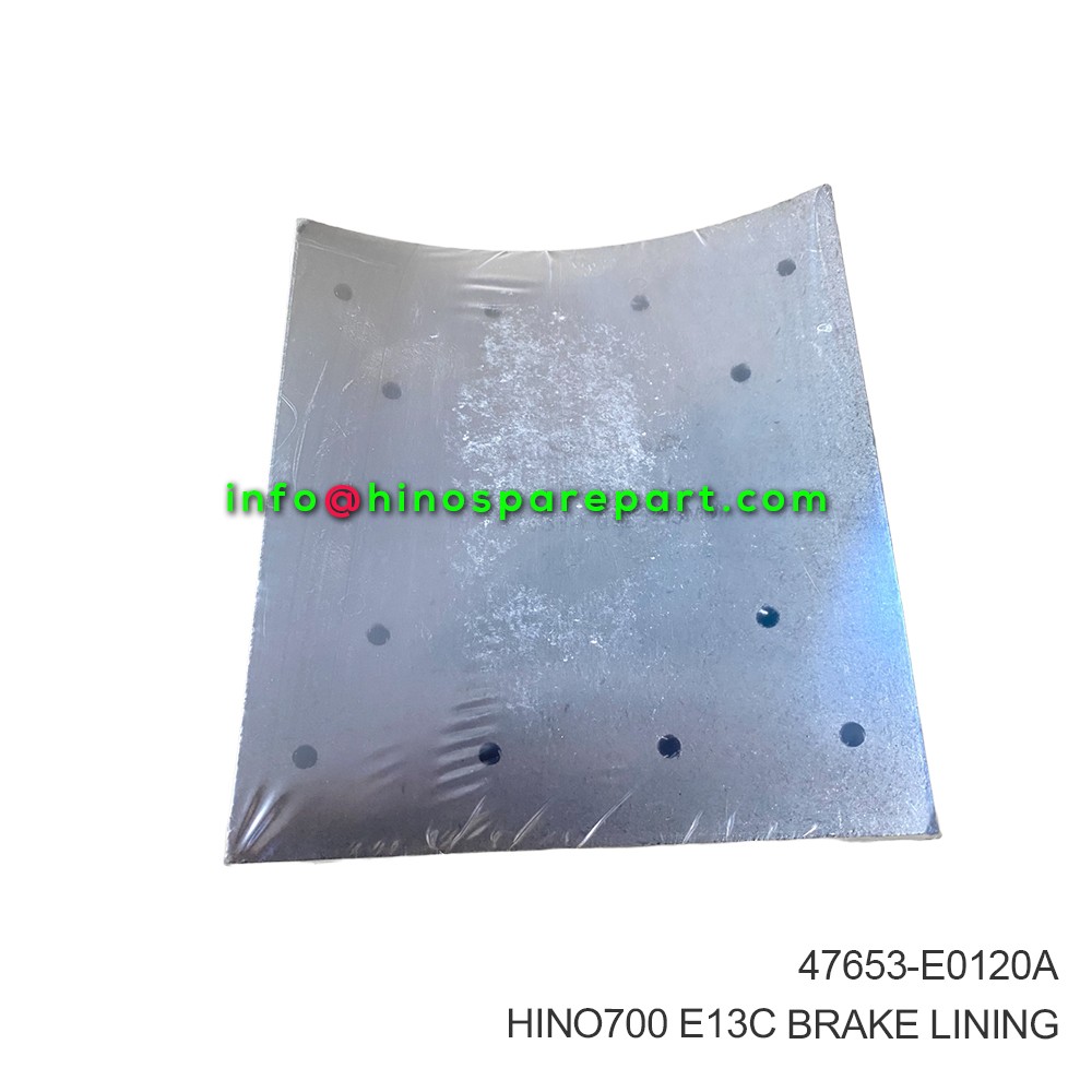 HINO700 E13C BRAKE LINING 47653-E0120A