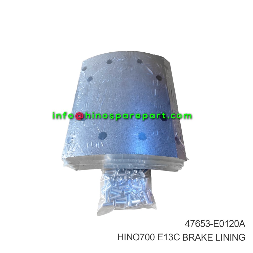 HINO700 E13C BRAKE LINING 47653-E0120A
