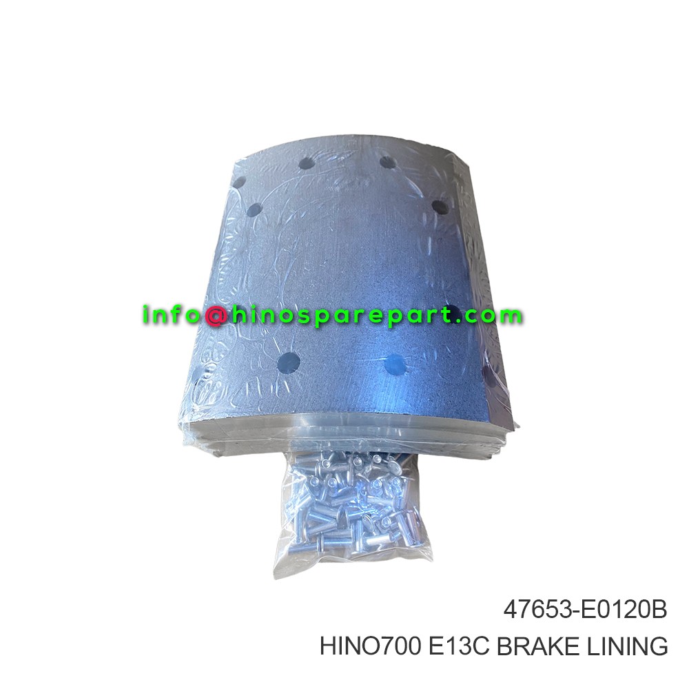 HINO700 E13C BRAKE LINING 47653-E0120B