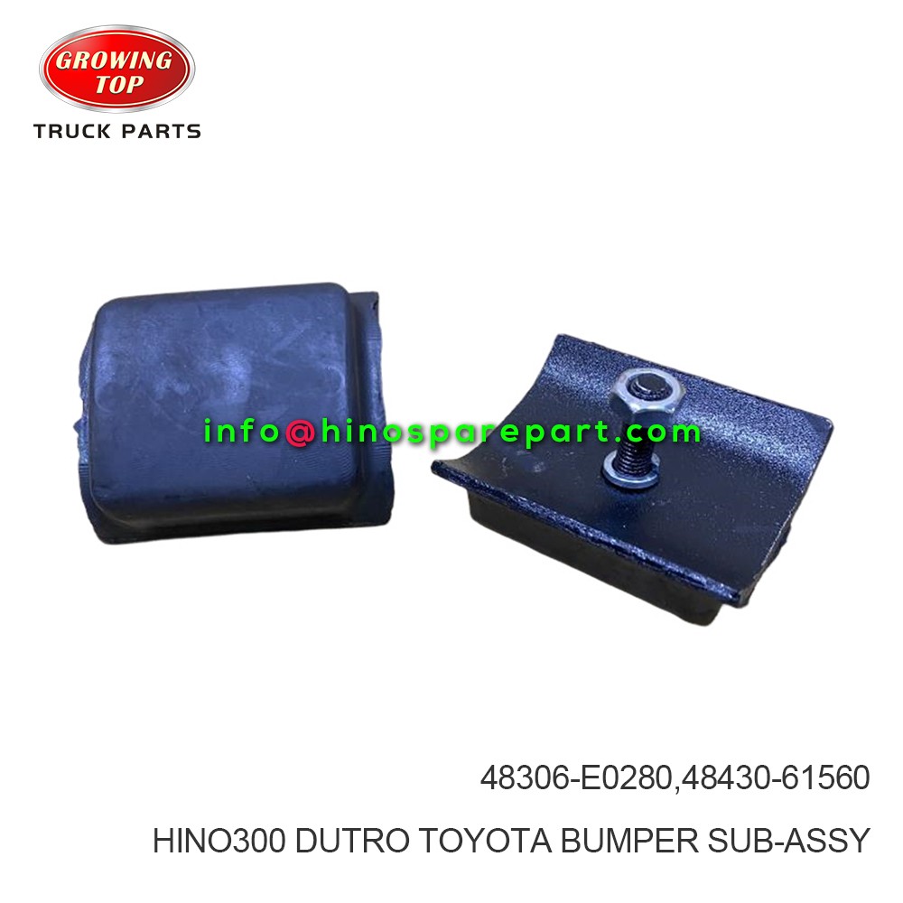 HINO300 DUTRO TOYOTA BUMPER SUB-ASSY 48306-E0280