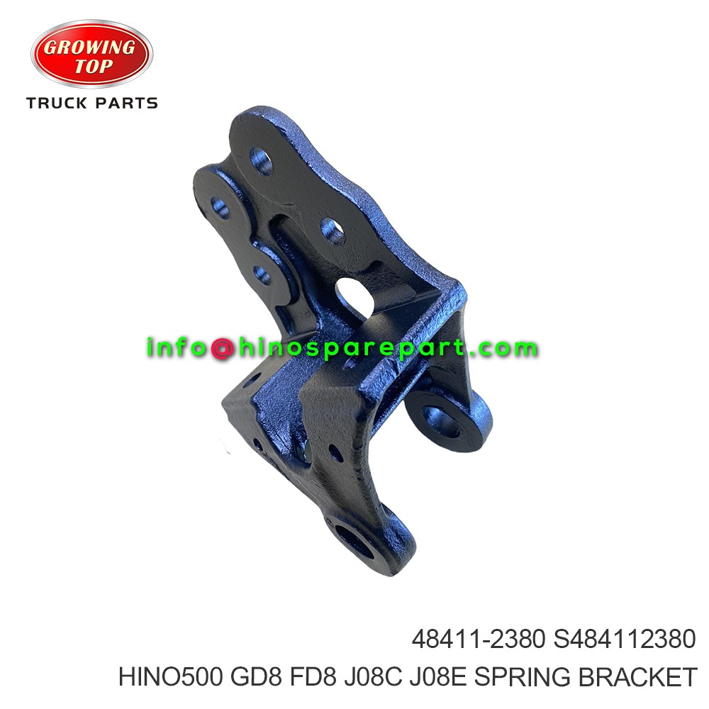 HINO500 GD8 FD8 J08C J08E SPRING BRACKET 48411-2380