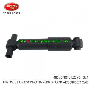 HINO500 FC GD8 PROFIA 2000  SHOCK ABSORBER,CAB  48530-3040