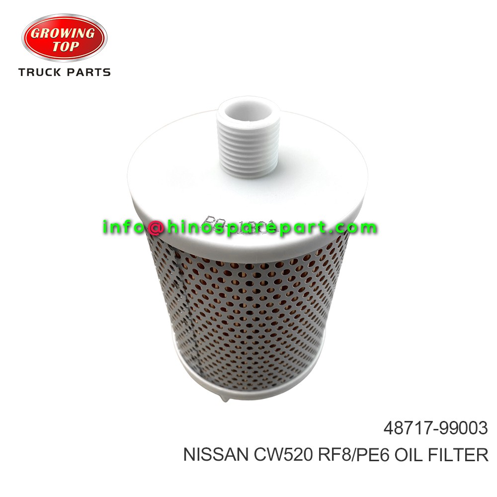 NISSAN CW520 RF8/PE6 OIL FILTER 48717-99003