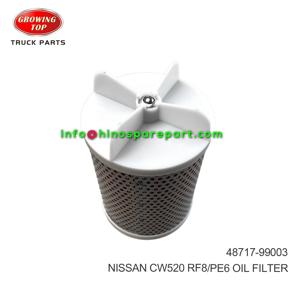 NISSAN CW520 RF8/PE6 OIL FILTER 48717-99003