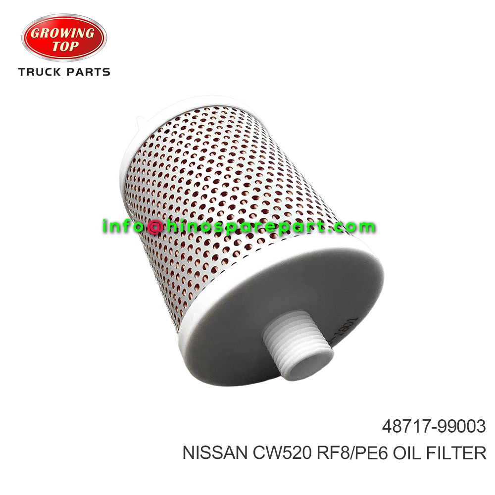 NISSAN CW520 RF8/PE6 OIL FILTER 48717-99003