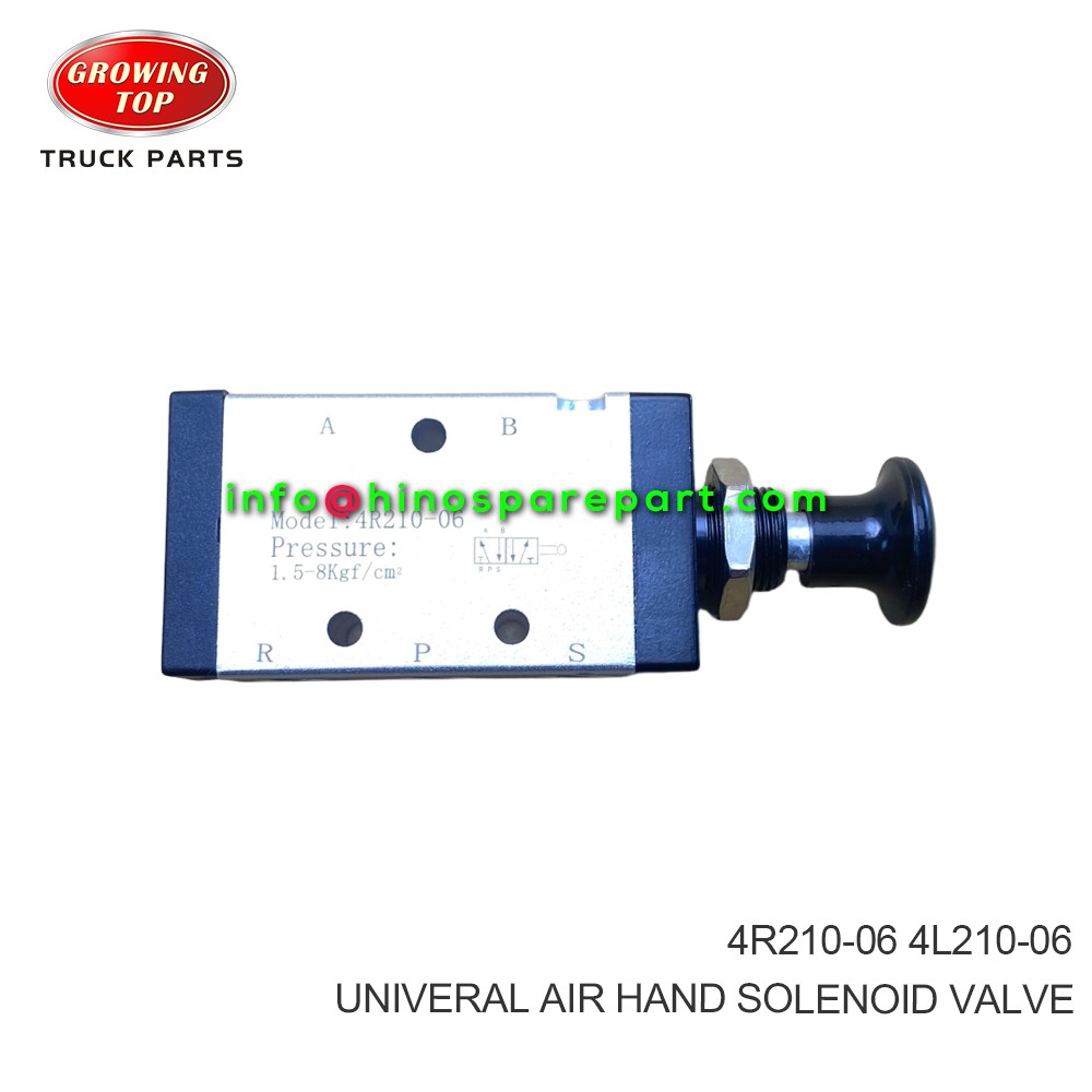 UNIVERAL AIR HAND SOLENOID VALVE 4R210-06