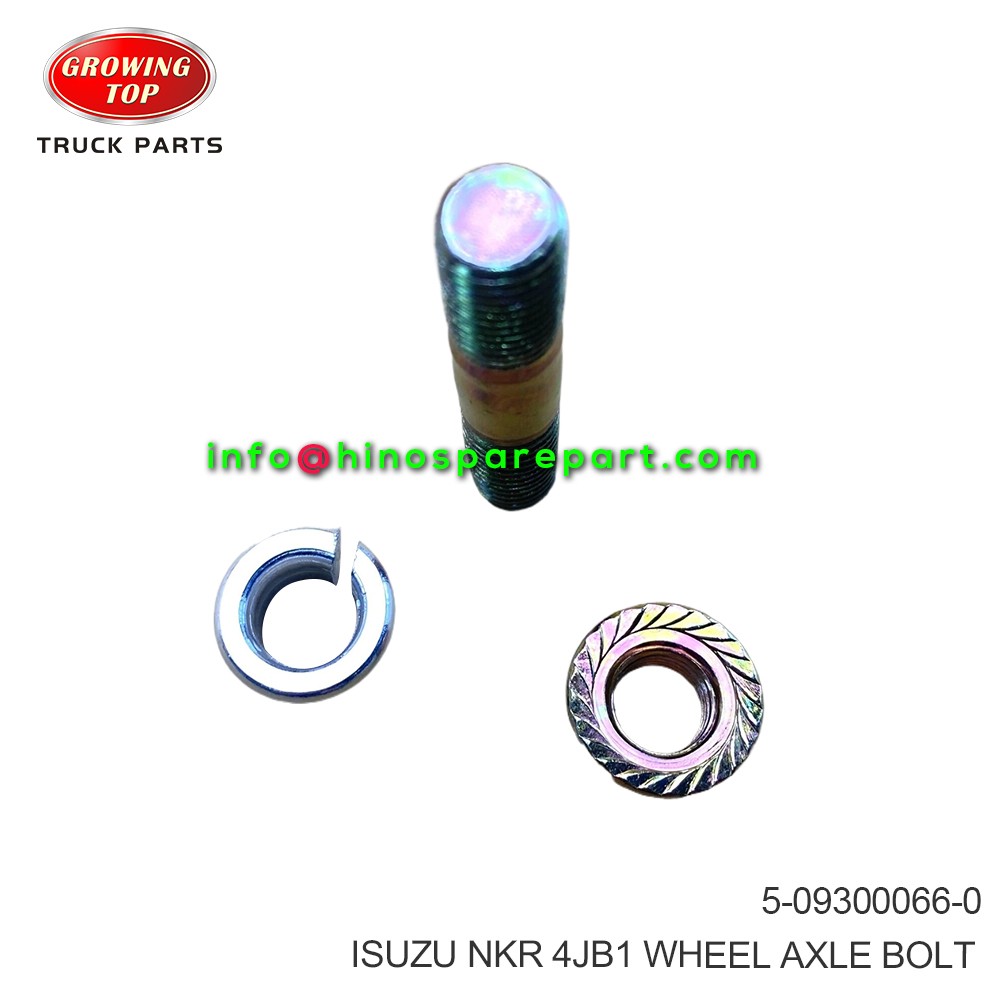 ISUZU NKR 4JB1 WHEEL AXLE BOLT  5-09300066-0