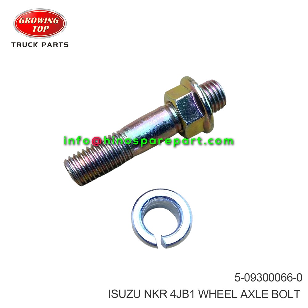 ISUZU NKR 4JB1 WHEEL AXLE BOLT  5-09300066-0
