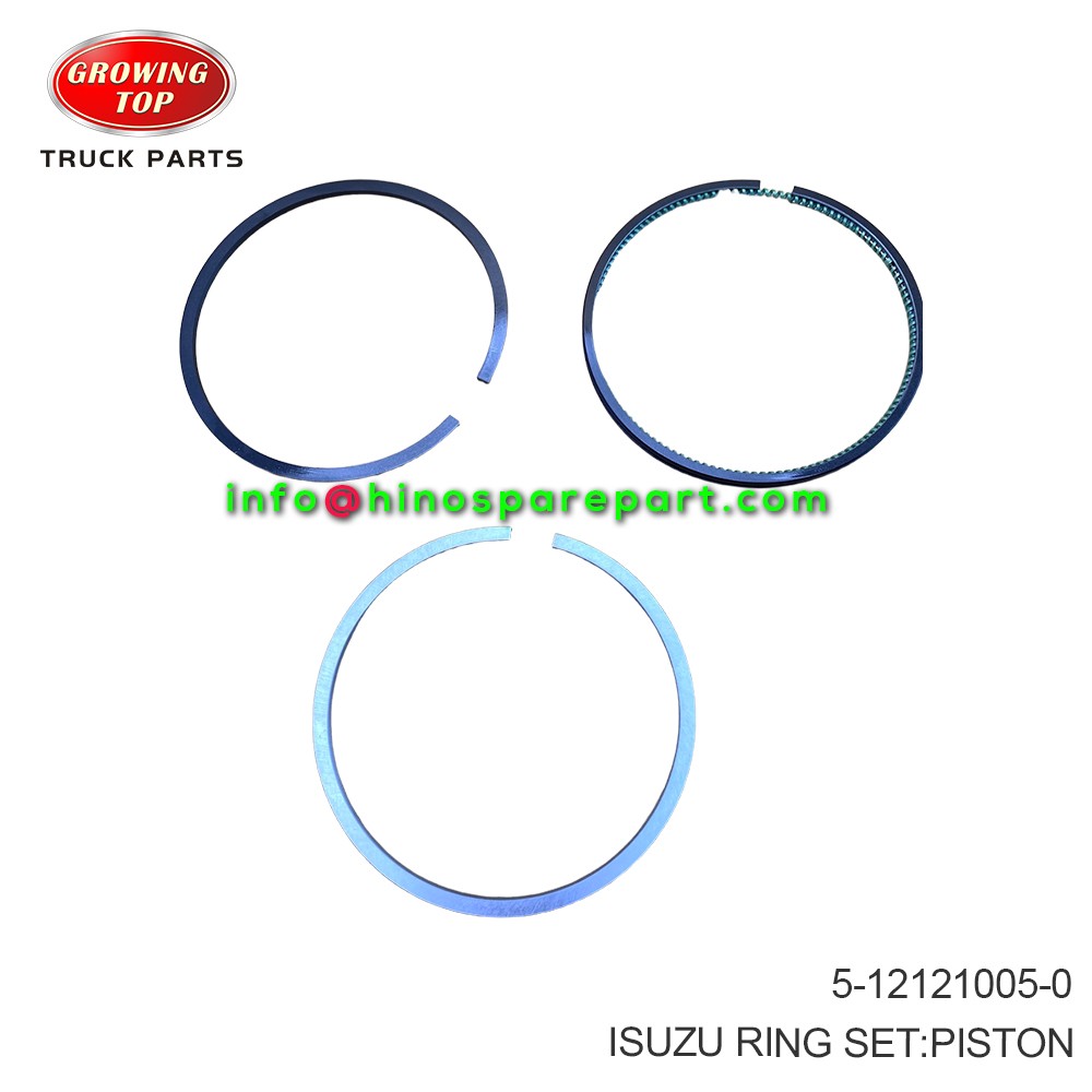 ISUZU RING SET  PISTON 5-12121005-0