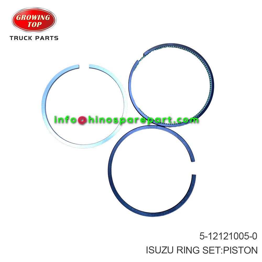 ISUZU RING SET  PISTON 5-12121005-0