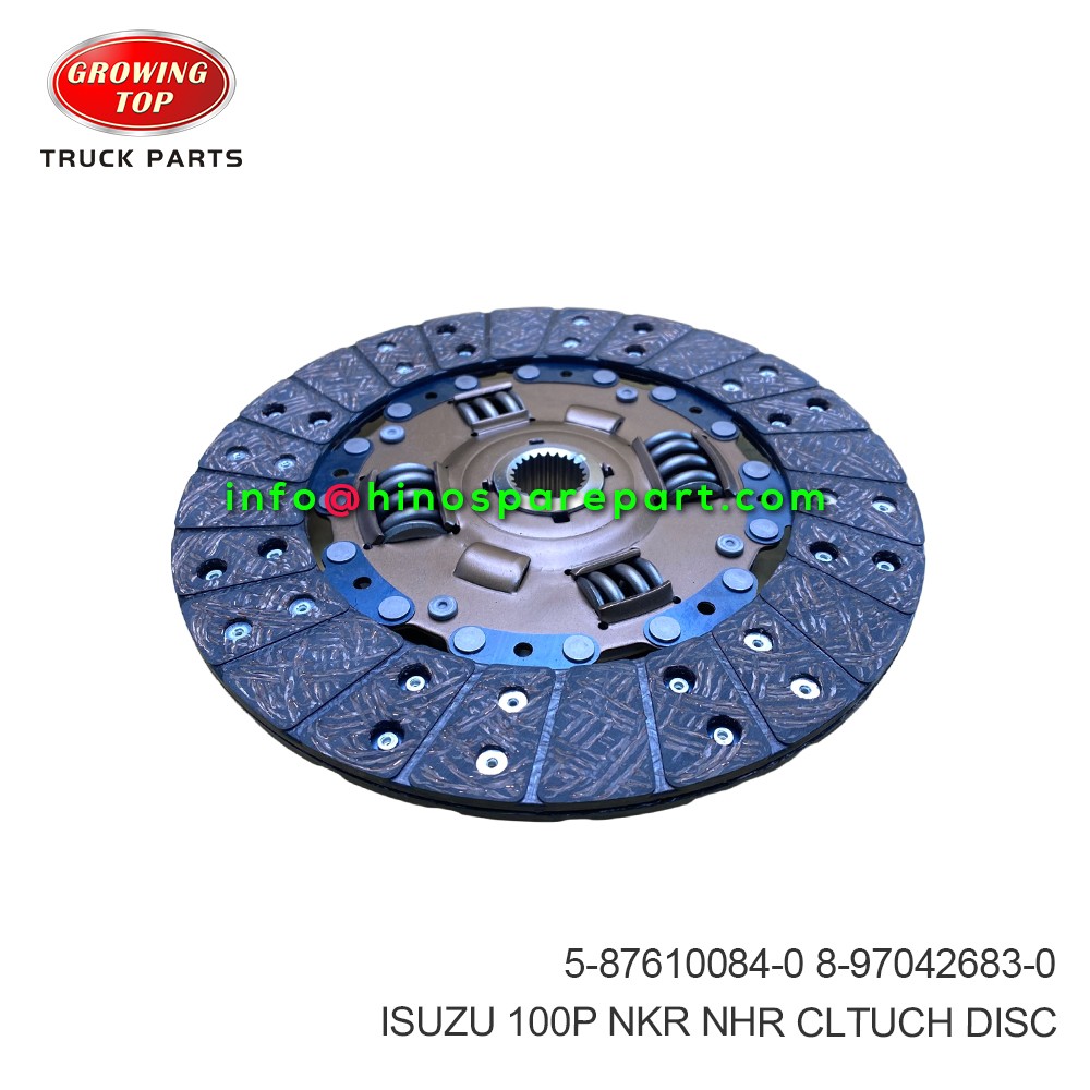 ISUZU 100P NKR NHR CLTUCH DISC 5-87610084-0