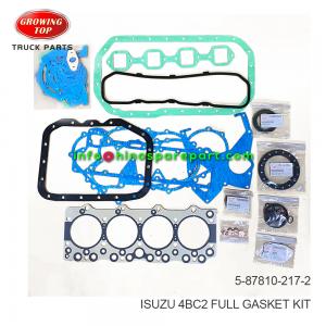 ISUZU 4BC2 FULL GASKET KIT 5-87810-217-2