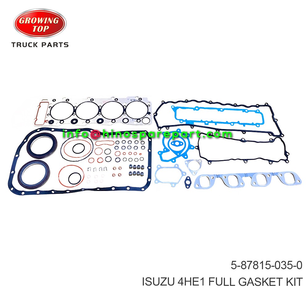 ISUZU 4HE1 FULL GASKET KIT 5-87815-035-0