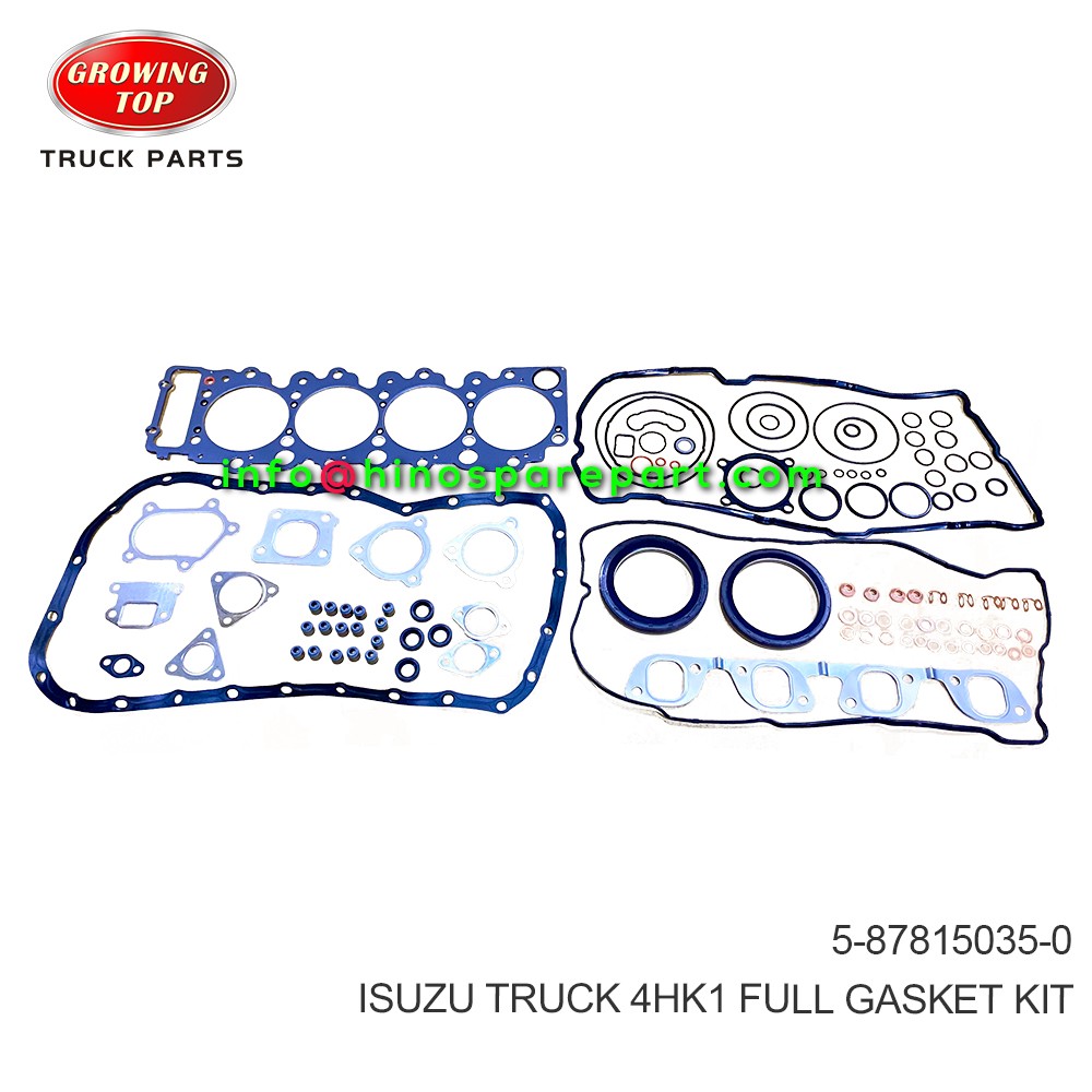 ISUZU TRUCK 4HK1 FULL GASKET KIT 5-87815035-0