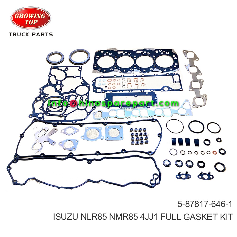 ISUZU NLR85 NMR85 4JJ1 FULL GASKET KIT 5-87817-646-1