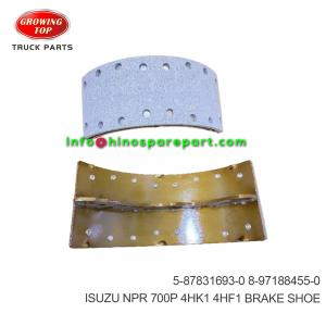 ISUZU NPR 700P 4HK1 4HF1  BRAKE SHOE  5-87831693-0