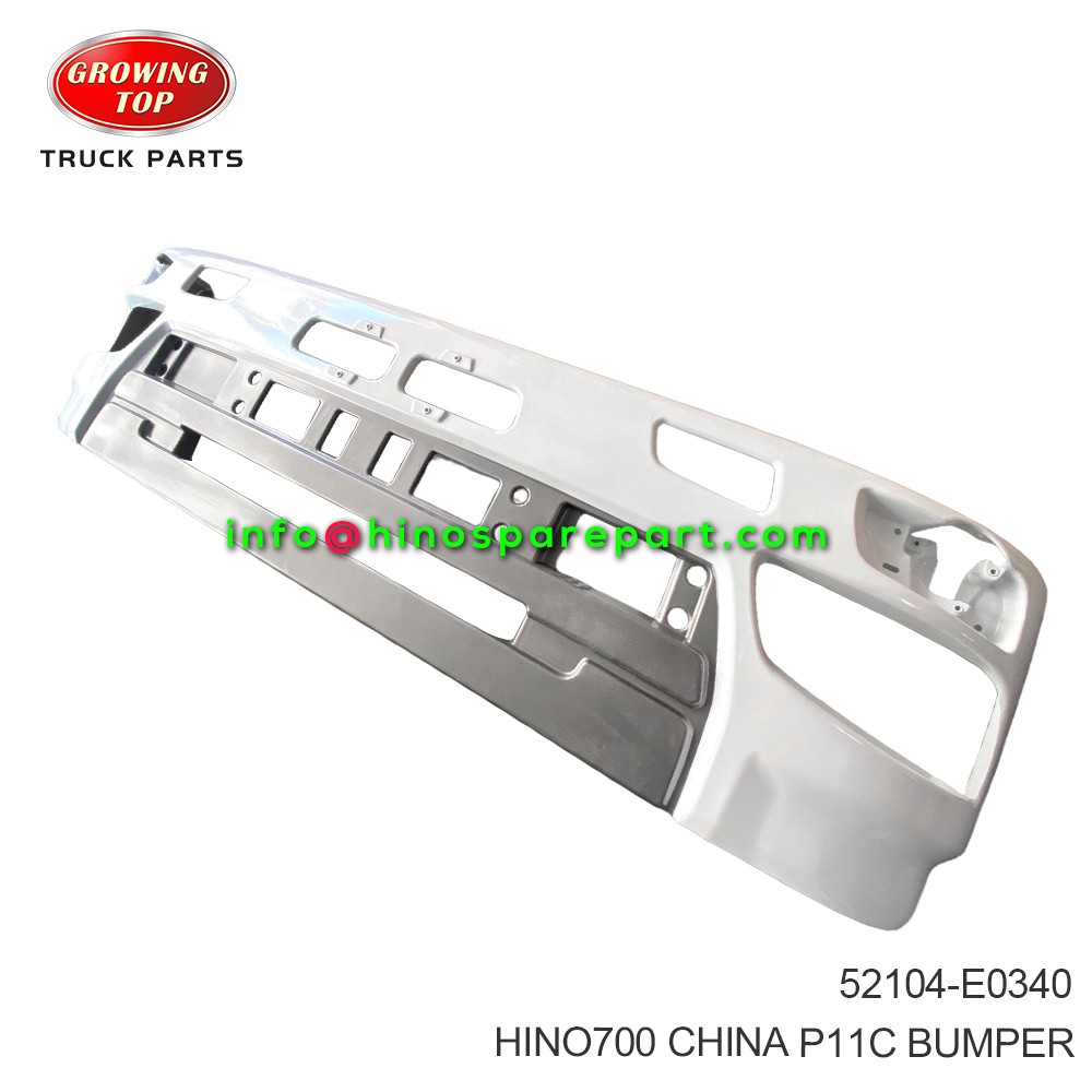 HINO700 CHINA P11C BUMPER 52104-E0340