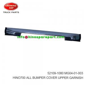 HINO700 ALL BUMPER COVER UPPER GARNISH 52109-1080 HINO700 ALL BUMPER COVER UPPER GARNISH 52109-1080