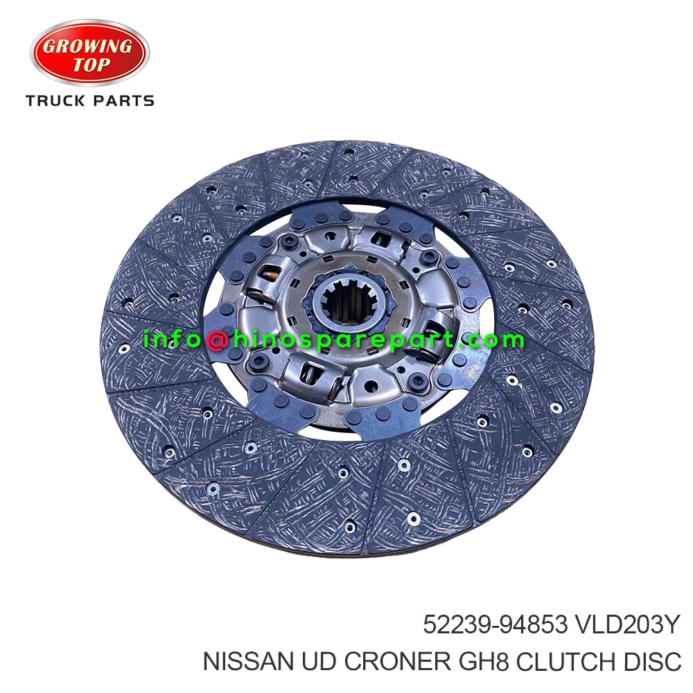 NISSAN UD CRONER GH8 CLUTCH DISC 52239-94853