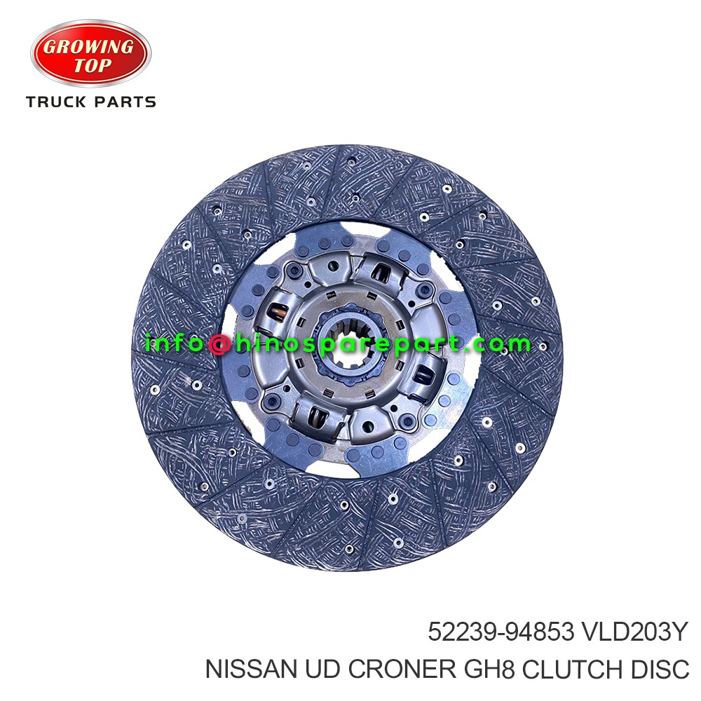 NISSAN UD CRONER GH8 CLUTCH DISC 52239-94853