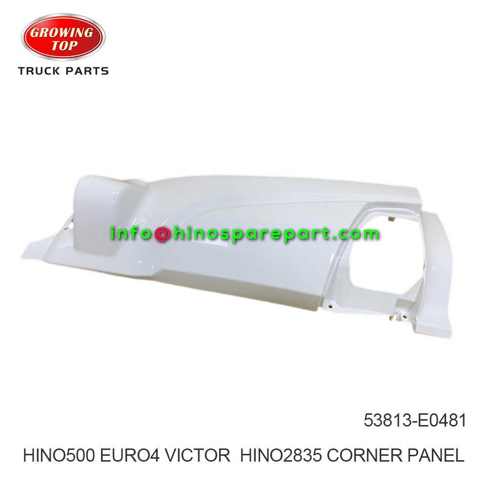 HINO500 EURO4 VICTOR  HINO2835 CORNER PANEL 53813-E0481
