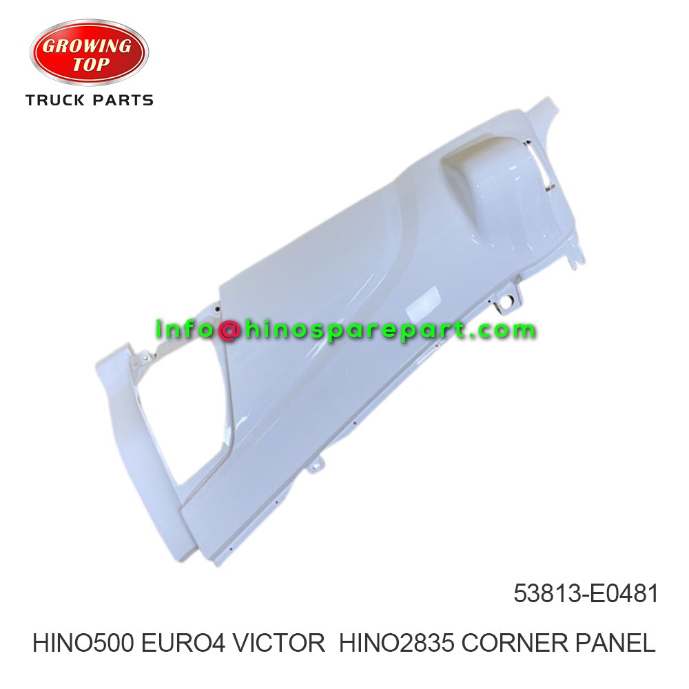 HINO500 EURO4 VICTOR  HINO2835 CORNER PANEL 53813-E0481