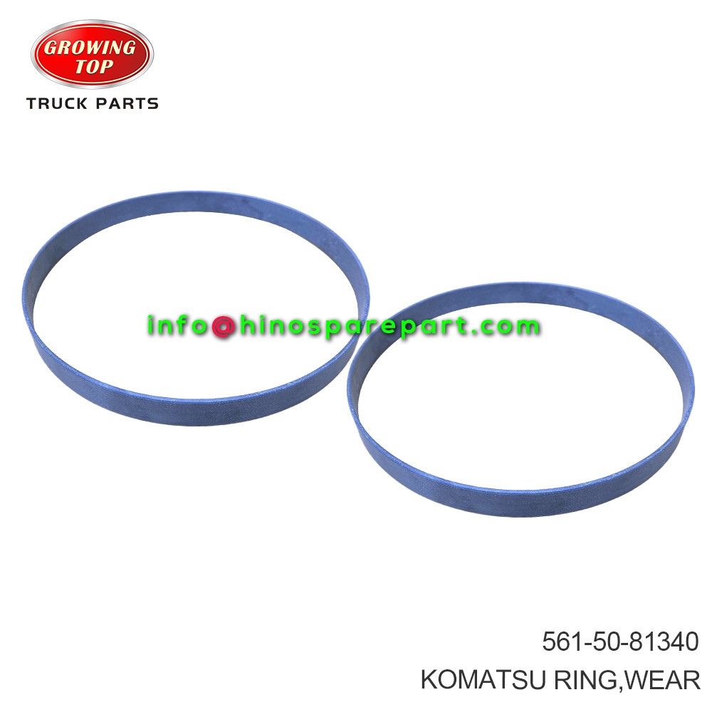 KOMATSU RING,WEAR 561-50-81340