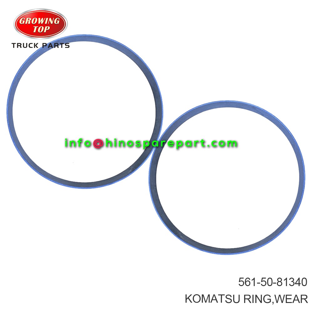 KOMATSU RING,WEAR 561-50-81340