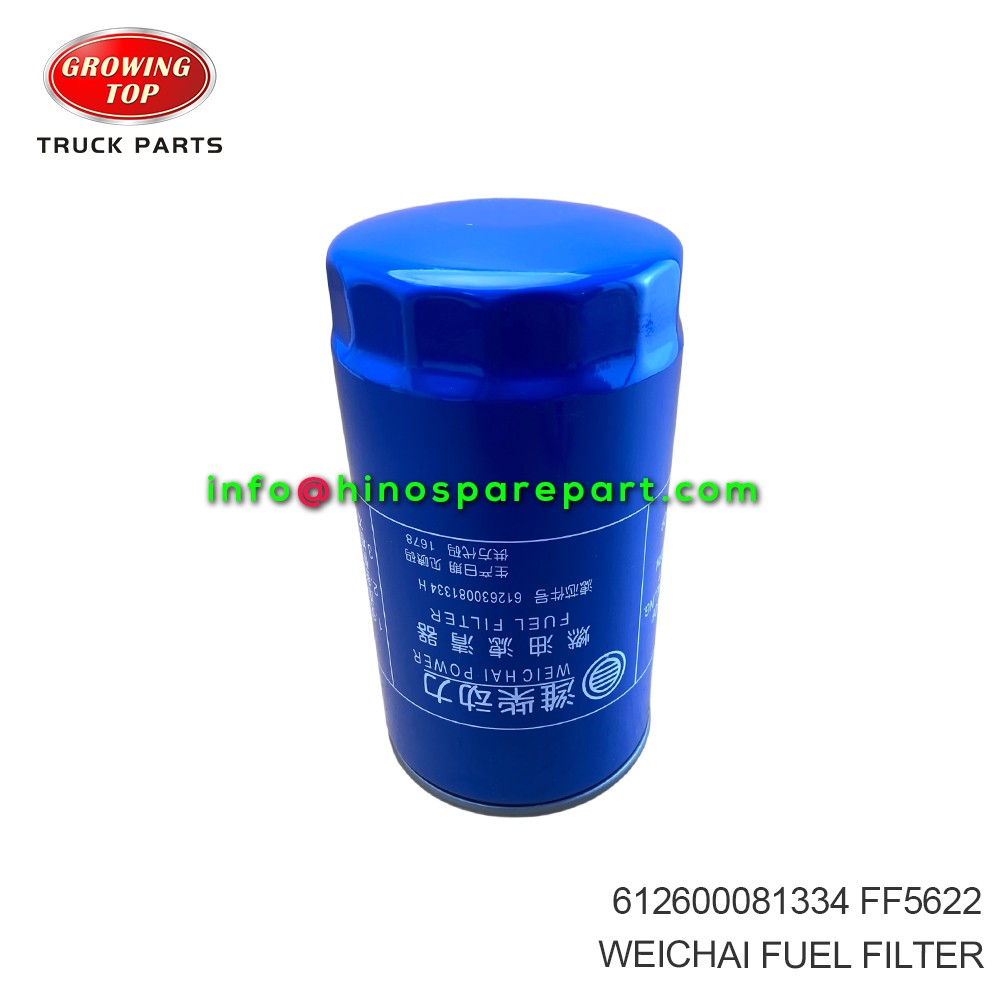 WEICHAI FUEL FILTER 612600081334