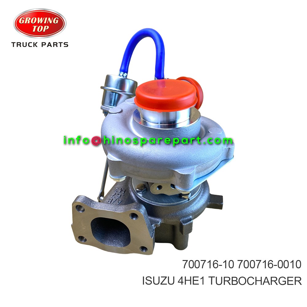 ISUZU 4HE1 TURBOCHARGER 700716-10