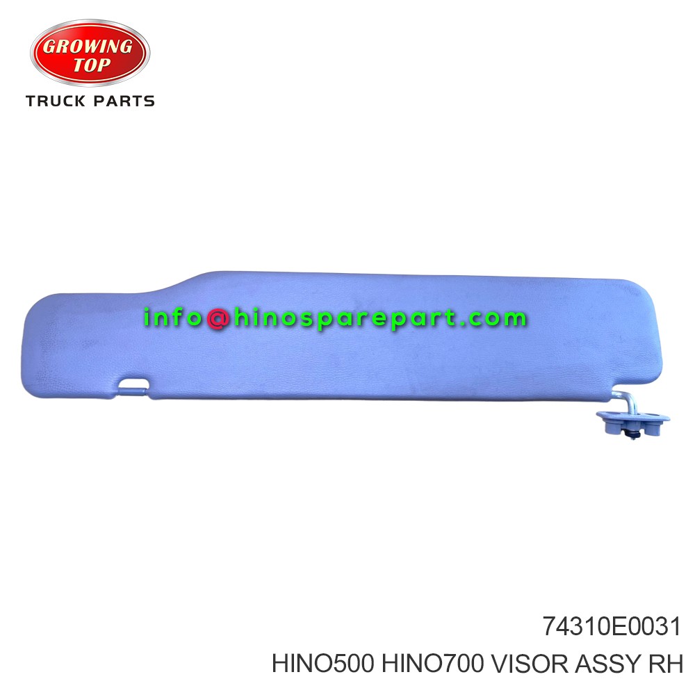 HINO500 HINO700 VISOR ASSY RH 74310E0031