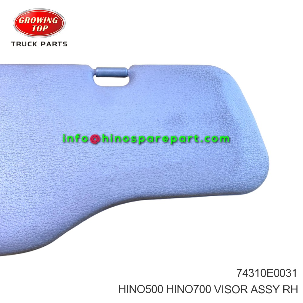 HINO500 HINO700 VISOR ASSY RH 74310E0031