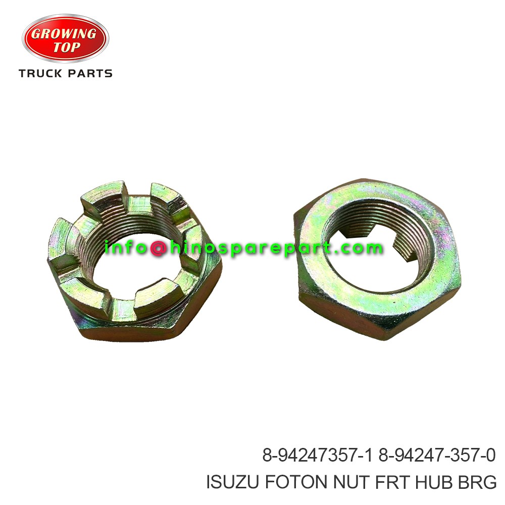 ISUZU FOTON NUT FRT HUB BRG 8-94247357-1