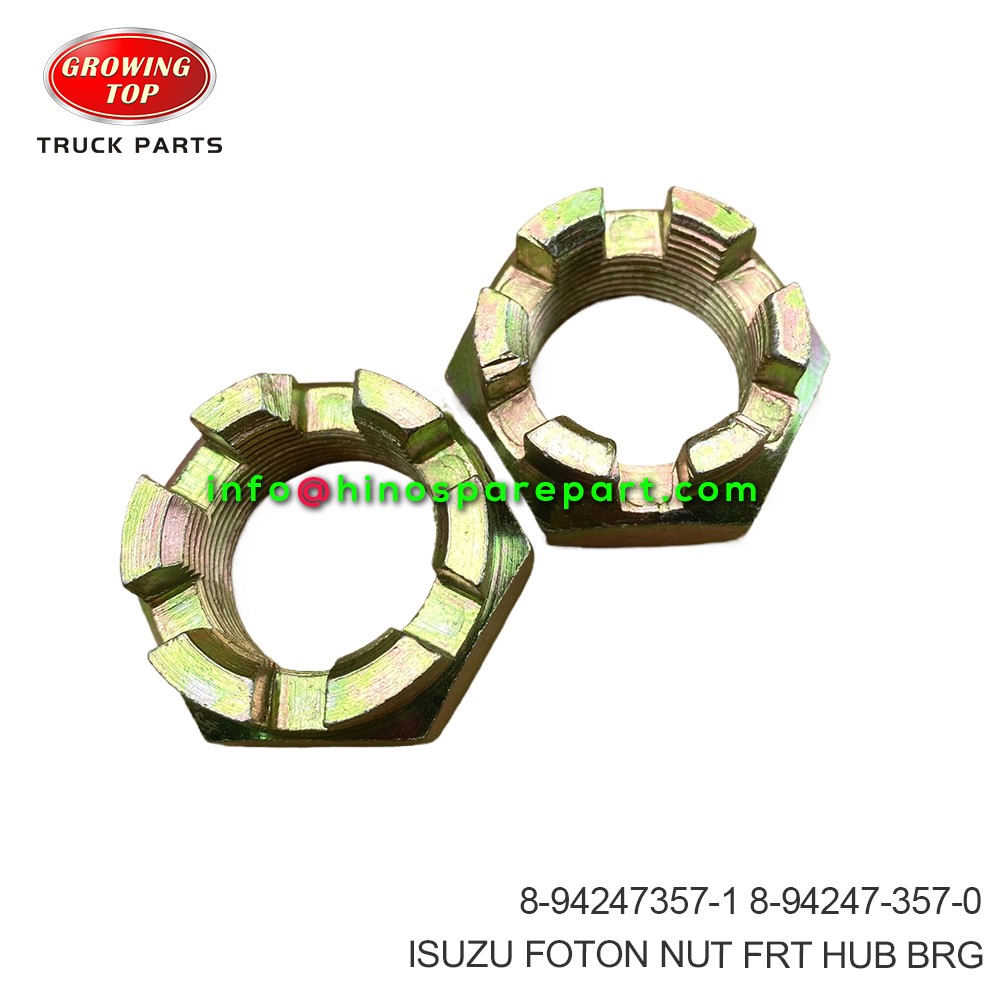 ISUZU FOTON NUT FRT HUB BRG 8-94247357-1