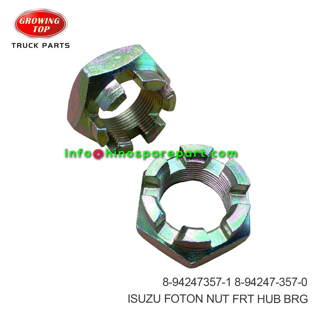 ISUZU FOTON NUT FRT HUB BRG 8-94247357-1