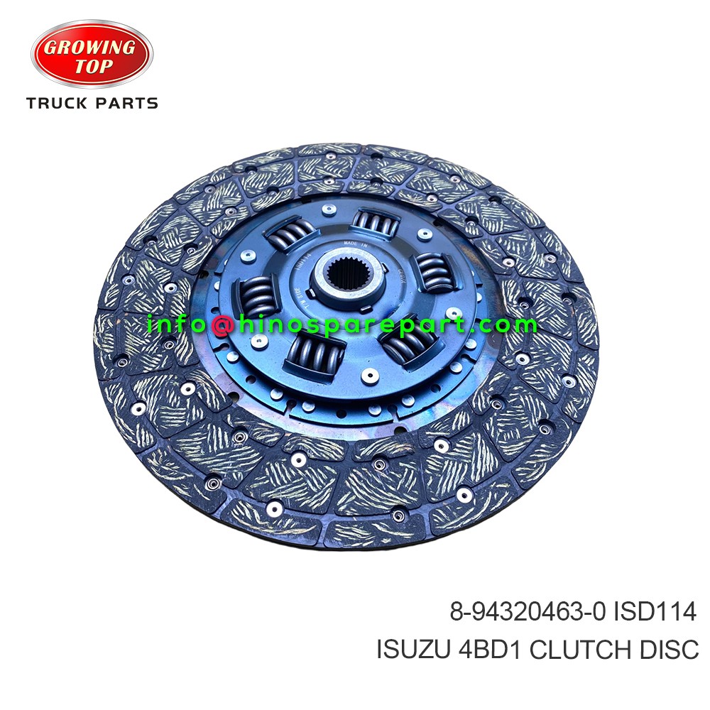 ISUZU 4BD1 CLUTCH DISC 8-94320463-0