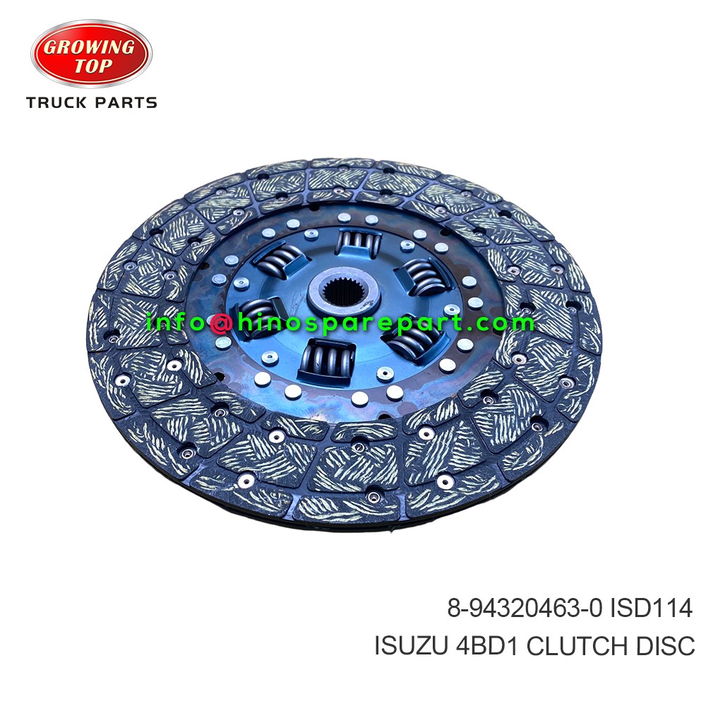 ISUZU 4BD1 CLUTCH DISC 8-94320463-0