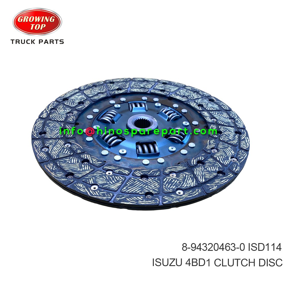 ISUZU 4BD1 CLUTCH DISC 8-94320463-0