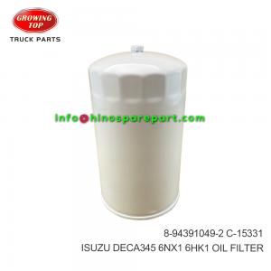 HINO300 XZU ELEMENT OIL FILTER 15613-EV015