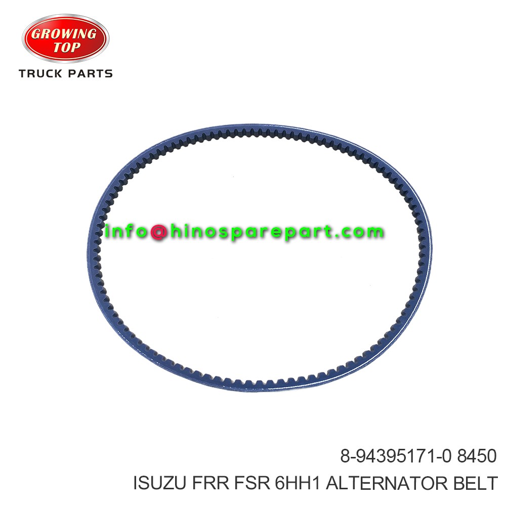 ISUZU FRR FSR 6HH1 ALTERNATOR BELT 8-94395171-0