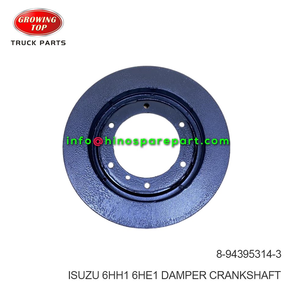 ISUZU 6HH1 6HE1 DAMPER CRANKSHAFT 8-94395314-3