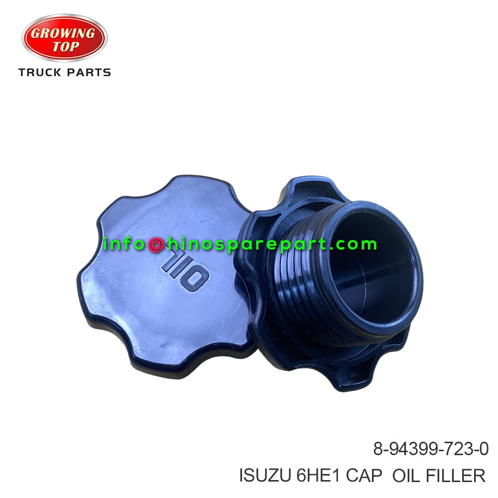 ISUZU 6HE1  CAP OIL FILLER  8-94399-723-0